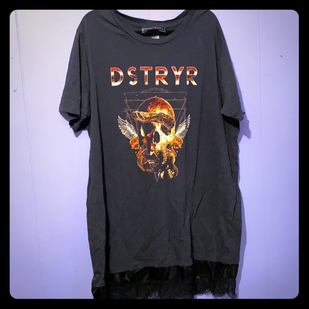 Cute concert tee dress